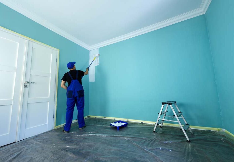 winter interior painting